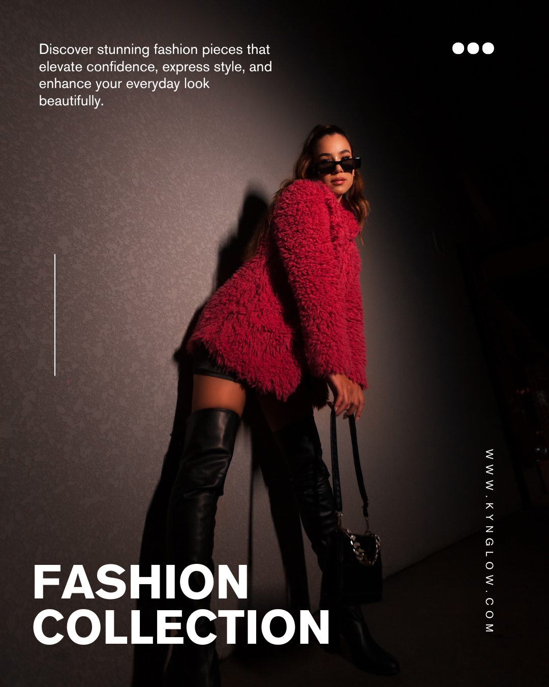 New Minimal Fashion Collection Model Instagram Post