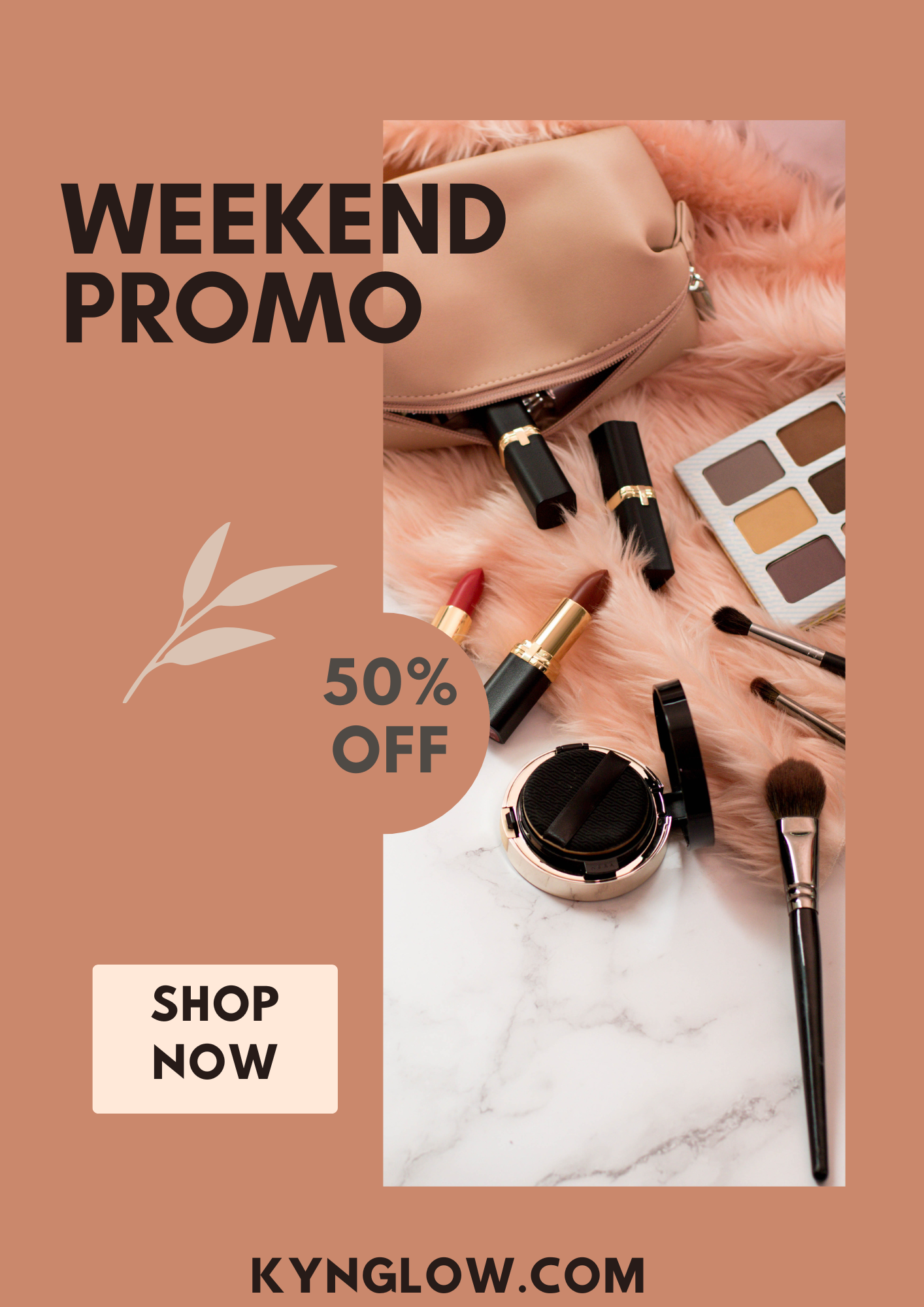 Pink Modern Cosmetics (Flyer)