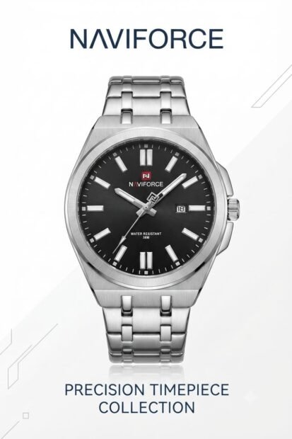 NAVIFORCE Precision Stainless Steel Minimalist Men's Watch